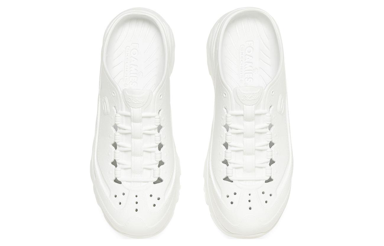 Purchase (Women) Skechers D'lites Sandals 'White' 111248-WHT