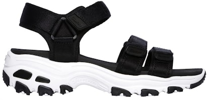 (W) Skechers D'Lites Sandal Hitam 31514-BLK Order (W) Skechers D'Lites Sandal Hitam 31514-BLK