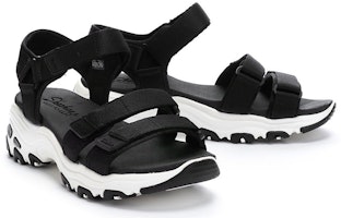 (W) Skechers D'Lites Sandal Hitam 31514-BLK Shop (W) Skechers D'Lites Sandal Hitam 31514-BLK