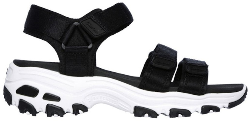 (W) スケッチャーズ D'Lites サンダル (黒) 31514-BLK Order (W) スケッチャーズ D'Lites サンダル (黒) 31514-BLK