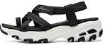 Buy (Women) Skechers D'lites Sandals Black 31517-BLK