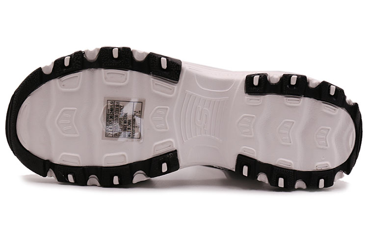 Purchase (Women) Skechers D Lites Sandals Black 31657-BLK