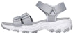 (Women) Skechers D'Lites Sandals Grey 31514-GRY