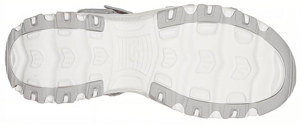 (Women) Skechers D'Lites Sandals Grey 31514-GRY Shop (Women) Skechers D'Lites Sandals Grey 31514-GRY