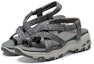 Lookbook (Women) Skechers D'lites Sandals Grey 'Gray White' 31517-GRY