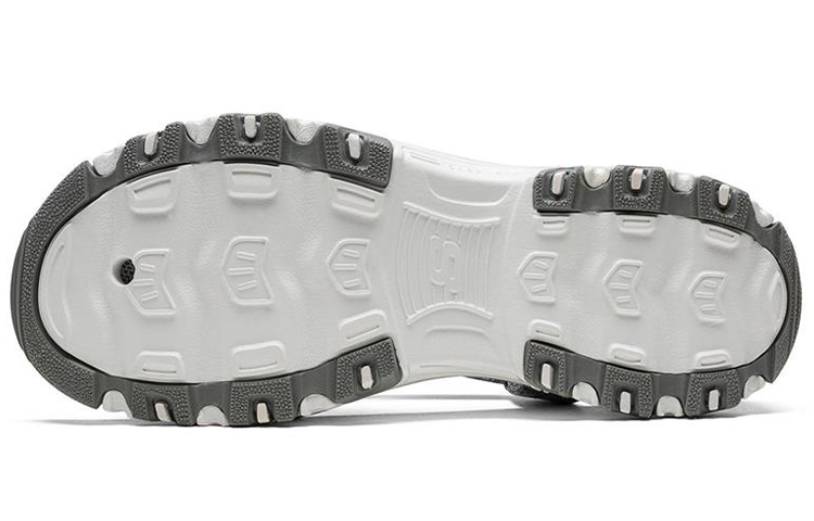 Purchase (Women) Skechers D'lites Sandals Grey 'Gray White' 31517-GRY