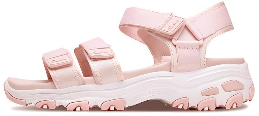 (Women) Skechers D'Lites Sandals Pink 31514-LTPK Buy (Women) Skechers D'Lites Sandals Pink 31514-LTPK