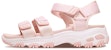 (Women) Skechers D'Lites Sandals Pink 31514-LTPK