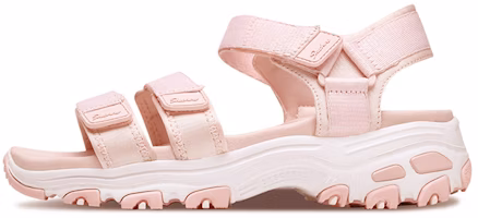 (Women) Skechers D'Lites Sandals Pink 31514-LTPK (Women) Skechers D'Lites Sandals Pink 31514-LTPK