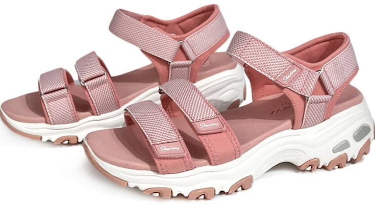 (W) スケッチャーズ D'Lites ピンク サンダル 31657-LTPK Order (W) スケッチャーズ D'Lites ピンク サンダル 31657-LTPK