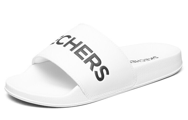 (W) Skechers D Lites Slippers White 圖 3