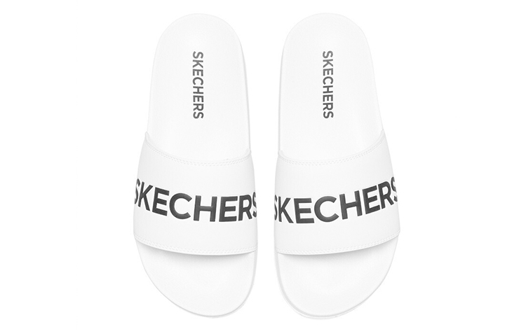 (W) Skechers D Lites Slippers White 圖 4