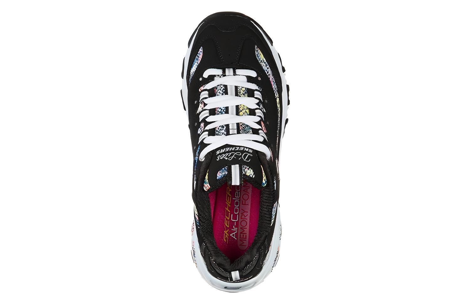 (W) Skechers D'Lites Smooth Glide 'Black Multi' 圖 3