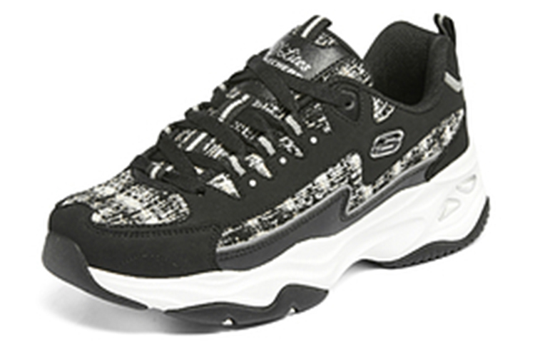 (W) Skechers D'Lites 4.0 'Black White' 圖 3