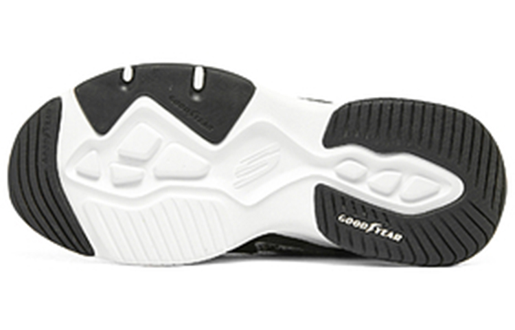 (W) Skechers D'Lites 4.0 'Black White' 圖 5