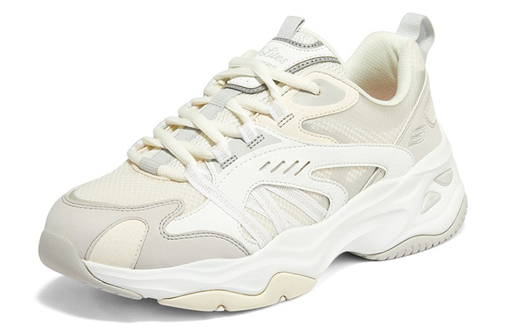 (W) Skechers DLITES 4.0 'White Grey' 圖 3