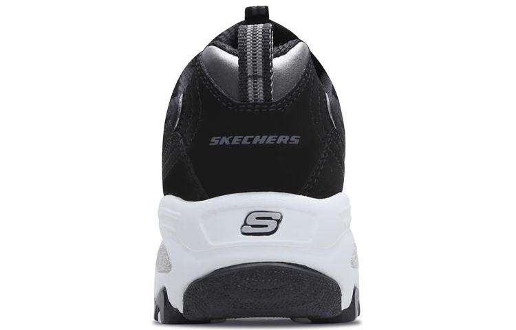 Purchase (Women) Skechers D lites Sneakers Black/Silver 11930-BLK