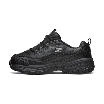 (W) Skechers D'lites Sr Running Shoes Black