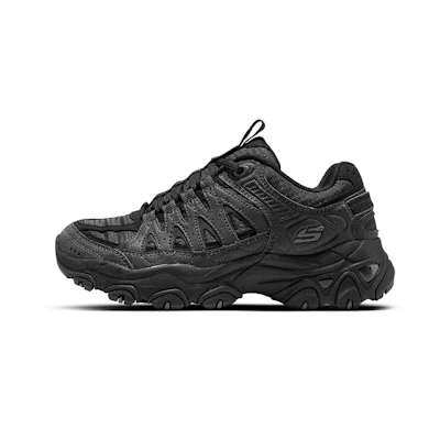 (W) Skechers D'Lites Trail Running Shoes 'Black'