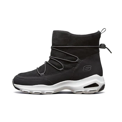 (W) Skechers D'lites Ultra 'Black and White'