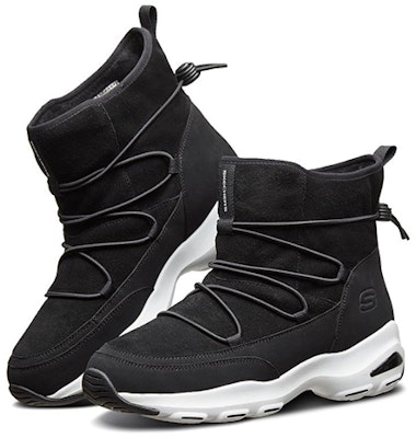 (W) Skechers D'lites Ultra 'Hitam dan Putih' 49705-BLK Lookbook (W) Skechers D'lites Ultra 'Hitam dan Putih' 49705-BLK