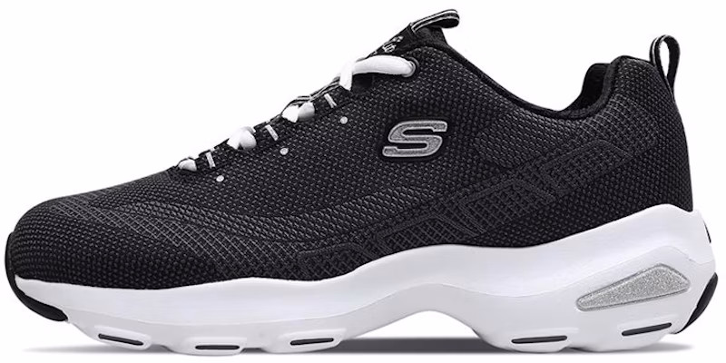 (Women) Skechers D'Lites Ultra 'Black Casual' 12283-BLK Buy (Women) Skechers D'Lites Ultra 'Black Casual' 12283-BLK