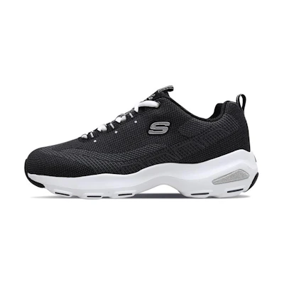 (W) Skechers D'Lites Ultra 'Black Casual'