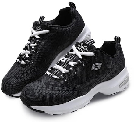 Skechers D'lites 超越系列 女款黑色運動休閒鞋 Lookbook Skechers D'lites 超越系列 女款黑色運動休閒鞋