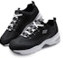Lookbook (W) Skechers D'Lites Ultra 'Hitam Kasual' 12283-BLK