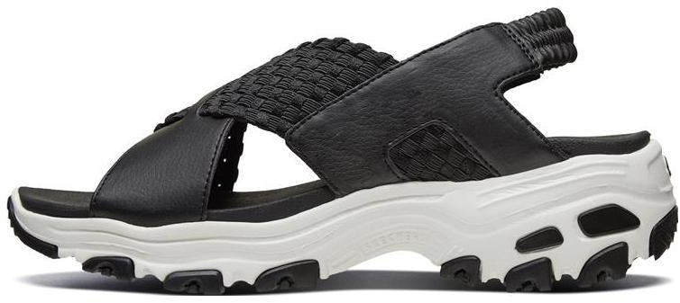 women-skechers-d-lites-ultra-black-casual-sandals-66666208-blk