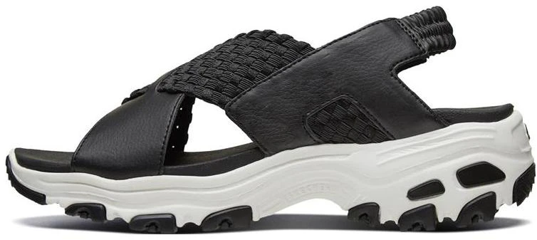 women-skechers-d-lites-ultra-black-casual-sandals-66666208-blk