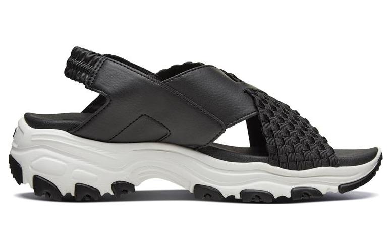 Order (W) Skechers D'lites Ultra 'Sandalias Negras Casuales'. 66666208-BLK