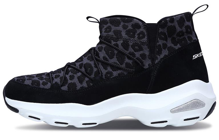 (Women) Skechers D'Lites Ultra 'Black Snow Boot' 66666076-BLK