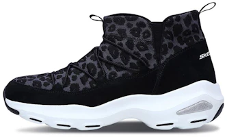 (Women) Skechers D'Lites Ultra 'Black Snow Boot' 66666076-BLK (Women) Skechers D'Lites Ultra 'Black Snow Boot' 66666076-BLK