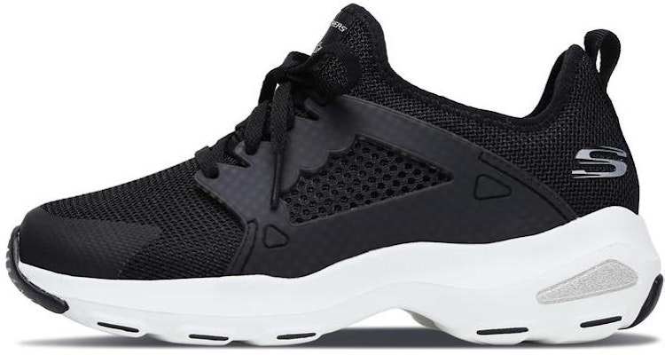 Skechers D'LITES Ultra 減震防滑耐磨 低幫 運動休閒鞋 女款 黑白 Buy Skechers D'LITES Ultra 減震防滑耐磨 低幫 運動休閒鞋 女款 黑白