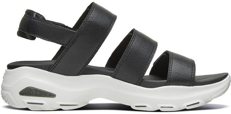 Skechers D'lites Ultra 運動休閒涼鞋 女款 黑白 Order Skechers D'lites Ultra 運動休閒涼鞋 女款 黑白