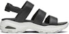 (W) Skechers D'Lites Ultra 'Hitam Putih' 32382-BLK