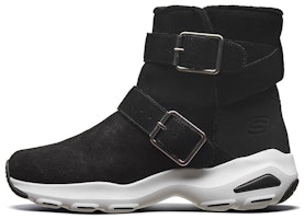 (Women) Skechers D'Lites Ultra 'Black White' 49706-BLK (Women) Skechers D'Lites Ultra 'Black White' 49706-BLK