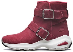 (Women) Skechers D'lites Ultra 'Burgundy Snow Boot' 49706-WINE (Women) Skechers D'lites Ultra 'Burgundy Snow Boot' 49706-WINE