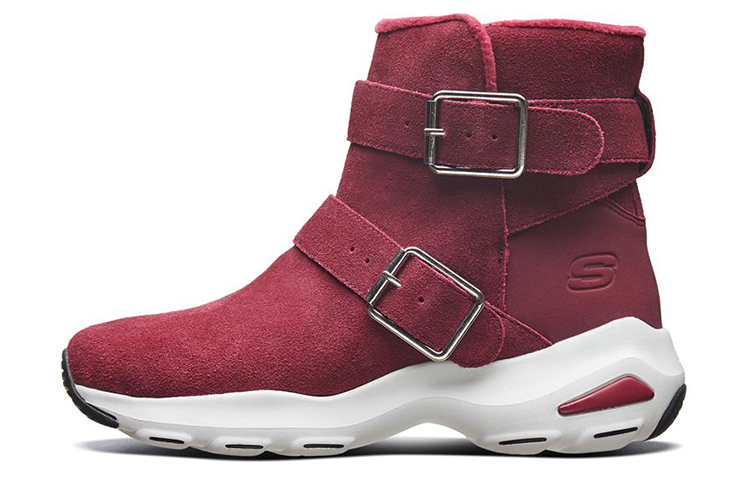 (Women) Skechers D'lites Ultra 'Burgundy Snow Boot' 49706-WINE