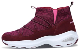 (Women) Skechers D'Lites Ultra 'Burgundy Snow Boot' 66666076-BURG (Women) Skechers D'Lites Ultra 'Burgundy Snow Boot' 66666076-BURG