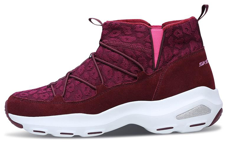 (Women) Skechers D'Lites Ultra 'Burgundy Snow Boot' 66666076-BURG