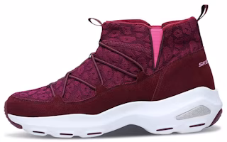 (Women) Skechers D'Lites Ultra 'Burgundy Snow Boot' 66666076-BURG (Women) Skechers D'Lites Ultra 'Burgundy Snow Boot' 66666076-BURG