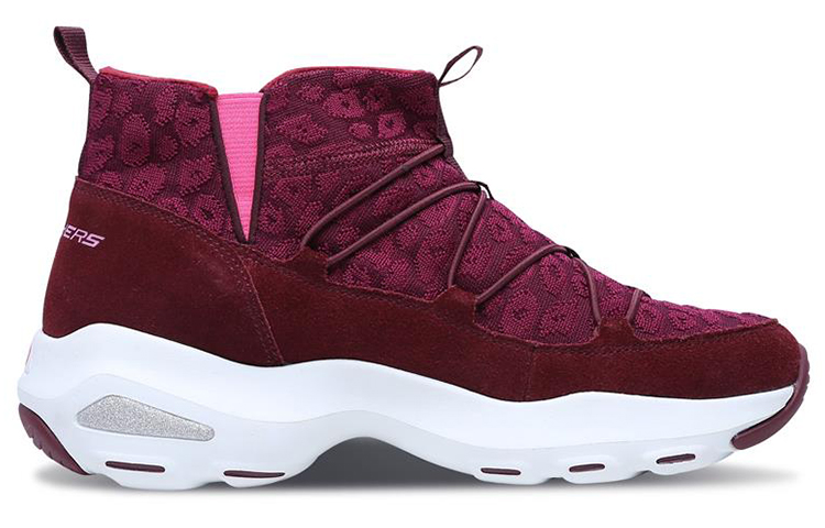 Order Skechers D'lites Ultra 雪地鞋 女款 酒紅色