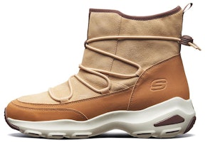 (Women) Skechers D'Lites Ultra 'Casual Snow Boot Brown' 49705-TAN (Women) Skechers D'Lites Ultra 'Casual Snow Boot Brown' 49705-TAN