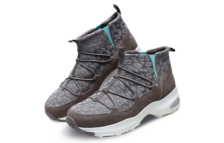 Lookbook Skechers D'lites Ultra 雪地鞋 女款 深灰色