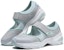 (W) Skechers D'Lites Ultra 'Kelabu Hijau' 66666112-LTGY