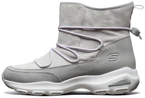 (Women) Skechers D'lites Ultra 'Grey Snow Boots' 49705-GRY (Women) Skechers D'lites Ultra 'Grey Snow Boots' 49705-GRY