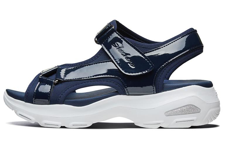 (Women) Skechers D'Lites Ultra 'Navy Casual Sandal' 32381-NVY