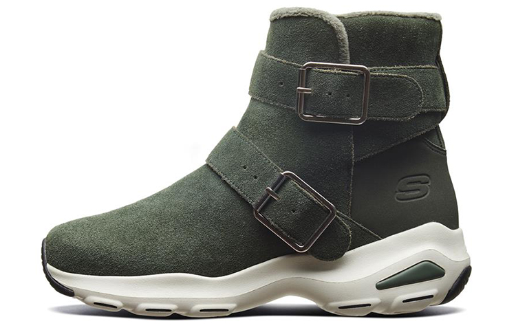 (Women) Skechers D'Lites Ultra 'Olive' 49706-OLV